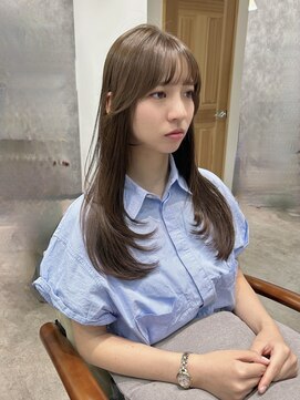 フォンド 津田沼(fond.) 前髪/レイヤーカット/こなれミディ/イメチェン/ウェーブパーマ