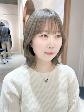 ロンド ブランシュ 錦糸町北口(Lond blanche) 黒髪ボブルフネビージュ小顔ワンレン