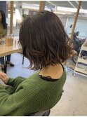 コテ巻き風パーマ/ボブパーマ