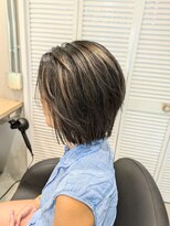 エイト 沖縄豊崎店(EIGHT toyosaki)&nbsp;【EIGHT 豊崎】お客様スタイル…バレイヤージュ×ミニボブ…