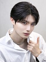 ザサードヘアー 千葉(THE 3rd HAIR)&nbsp;センターパート　ニュアンスパーマ