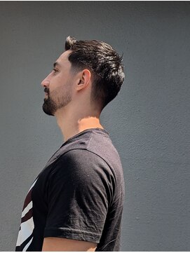 クフィア メンズヘアー カンポ 天王寺店(CUFFIA MEN'SHAIR CAMPO) スペインカールブルーブラックメンズヘアスタイル短髮