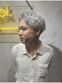 メンズハイトーンカラー/ホワイトシルバー