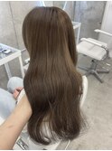 明るめヘーゼル/ブリーチなしダブルカラー