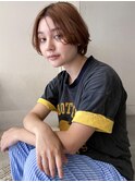 マッシュショートボブ　30代　40代　50代　小顔　前髪あり