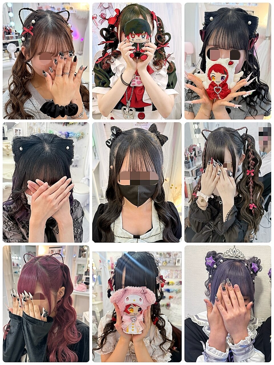両サイド／イベントヘア／ライブヘア／量産：L245017846