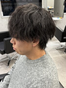 リオールバイニアウ(RE:ALL by Niau) メンズマッシュウルフパーマツイストパーマスパイラルパーマ