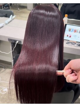 キュアネックスザサロン 渋谷(CURE nex the salon) 髪質改善/髪質改善カラー[#渋谷駅#縮毛矯正#レイヤーカット］1