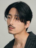 フィフス(fifth)&nbsp;原宿ニュアンスパーマメンズセンターパートネープレスガイルヘア