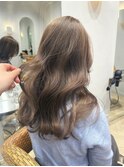【関日葉里】アッシュベージュ