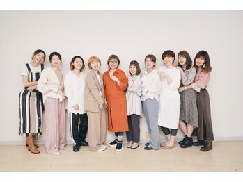 メゾンドボーテ 箕面店(MAISON DE BEAUTE)の写真/女性スタイリストならではの感性で今っぽくて可愛いスタイルを叶えます!細やかな気配りと提案がウリです◎