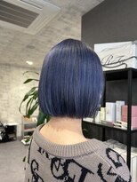 ヘアーディア みどり店(Hair...DiA)&nbsp;ミニボブ×ネイビーブルー