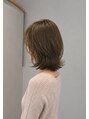 イノセントヘア(innocent.hair)&nbsp;【明るい白髪染め】ベージュで柔らかい優しい印象に。