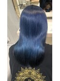 洋光台ブリーチ複雑履歴ダブルカラー白髪ぼかしハイライト