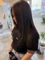 ポルカ(polka)&nbsp;顔まわりレイヤーとグレージュカラー