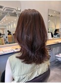 大人な上品レイヤー×髪質改善ケアカラー