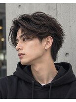 アイトーキョー 名古屋栄(AI TOKYO)&nbsp;ニュアンスパーマ/フェザーパーマ/センターパート/名古屋