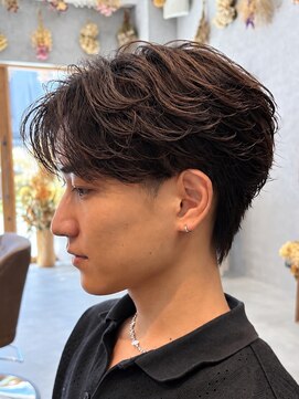 ブレスボーオム 明石(Breath beauu Homme Akashi) ▼フェザーショート▼メンズ/パーマ/明石/西明石/大久保
