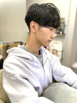 オーセンヘア(AUTHEN.HAIR)&nbsp;刈り上げマッシュ/ニュアンスパーマ/パーマ/メンズパーマ