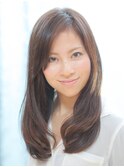 大人可愛い内巻きカール