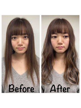 エクステ美容室 セクション 横浜石川町(SECTION) エクステでバレイヤージュ