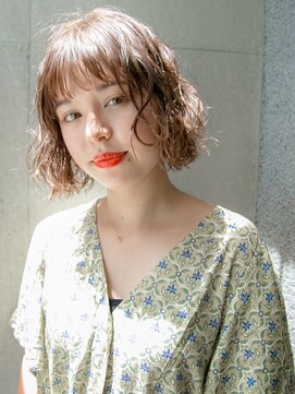 ルティア 池袋(Lutia) ゆるふわウェーブパーマスタイル