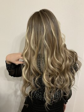 スリジエ(Cerisier) ベージュ系ハイライトstyle [cerisier 新宿]