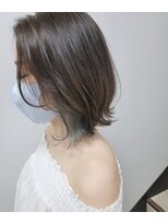 ヘアーメイクワン 横浜(hair make ONE005) 透明感溢れる☆インナーカラーと切りっぱなしボブ