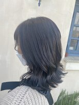ラポール(RAPPORT)&nbsp;ミディアムカット/アッシュカラー