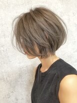 バンプ ギンザ(BUMP GINZA) 《30代40代》絶壁解消ハイライト＋ひし形ボブ【BUMP　GINZA】★