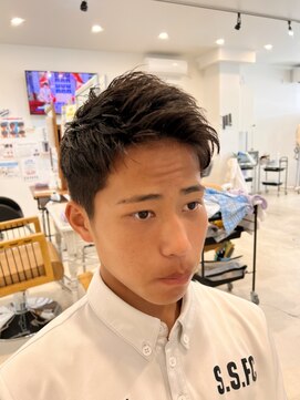 レジット メンズ ヘアサロン(LEGIT MEN's HAIR SALON) アップバングショート