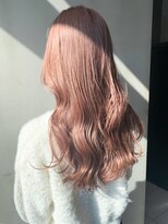 アイティーバイアルバム 下北沢店(IT by ALBUM)&nbsp;ミルクティーベージュ_外ハネボブセクションカラー_ba386771