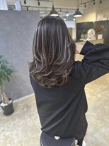 メリー オオサカ(Merly Osaka)&nbsp;大人おしゃれ！レイヤー×ハイライト_dark ash brown_