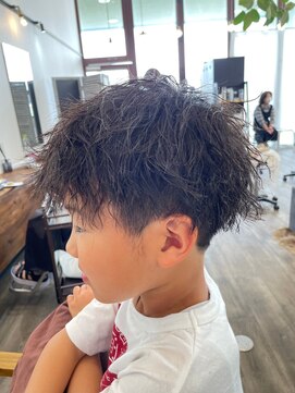 フラッグ ヘアー 天神西通り店(Flag HAIR) キッズ ツイストスパイラル