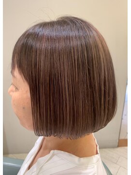 オンカラー(ON.COLOR) 大人グレージュハイライトショート