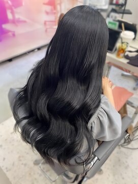 ユーフォリア 渋谷グランデ(Euphoria SHIBUYA GRANDE) ブルベ大優勝カラー♪艶々◎ブルーブラック