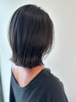 イーストハムアネーロ(EAST HAM anello)&nbsp;くびれボブ/アッシュグレー[ビフォーアフター]