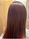 #イメチェンヘアスタイル#似合わせカット#レッドブラウン