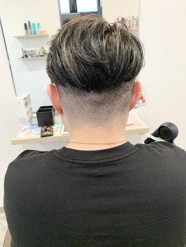 リシェイル(RICHAIR) 細めメッシュ ハイライト 30代、40代