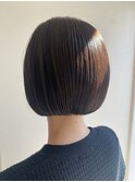 大人モードなフラットボブ