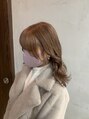 アグ ヘアー コネクション 池袋店(Agu hair connection)&nbsp;【　コーラルベージュ×顔まわりレイヤー　】
