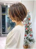 30代40代×ハイライト×絶壁解消ショート【BUMP】