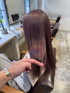 クロップ(CROP) 【CROP】水素Tr×ブリーチ×ラベンダーカラー