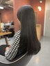 【パサつかないサラサラヘアに♪】髪質改善ストレート＋高保湿トリートメント
