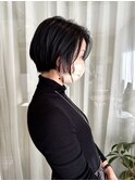ハンサムマッシュショート