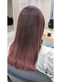 グラデーション×ピンクベージュ