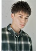 本厚木メンズカットおしゃれスパイキーショート