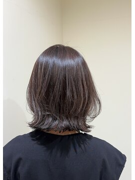 シアン 栄店(CYAN.) アッシュグレージュ×くびれレイヤー