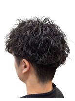 銀座マツナガ 神田店&nbsp;大人ツイストスパイラルパーマツーブロック