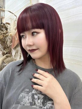 エス(Ess) 《高瀬寛菜》ワインレッド/チェリーレッド/韓国/大宮
